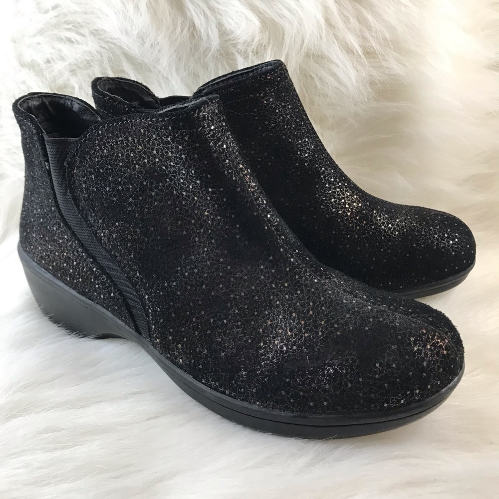 Skechers Flexibles - Sparkler Bronze/Black Ankle